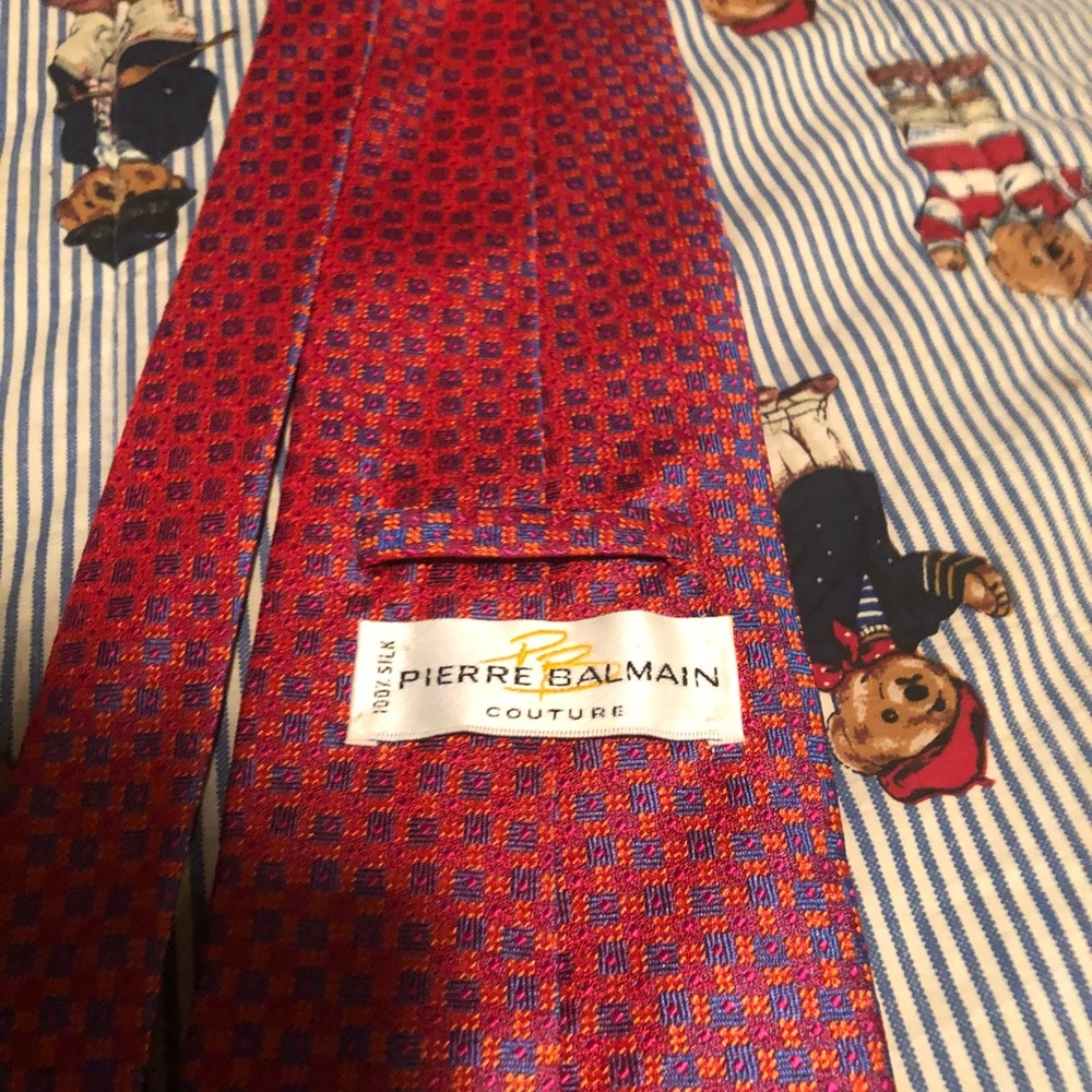 Pierre Balmain Couture Tie